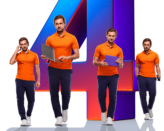 Великолепная четверка Ростелеком в село Охотское (Сахалинская область)